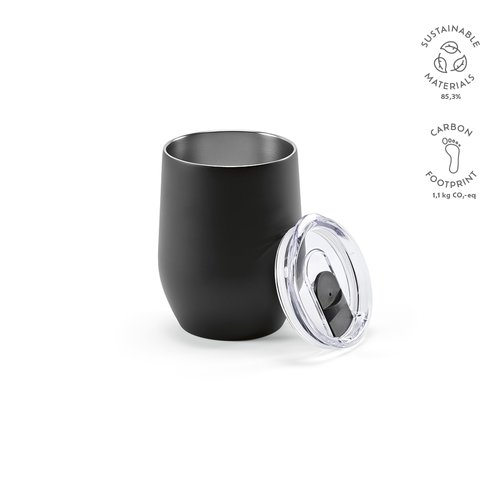 Tigris Reisebecher recy. Edelstahl 380 ml