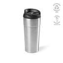 Columbia Reisebecher recy.Edelstahl, 510ml. Doppelwandig mit Schiebedeckel