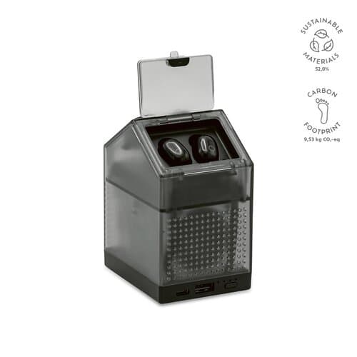 FusionBeat 3-in-1 Ohrhörer, Lautsprecher und Powerbank rABS, 5000 mAh