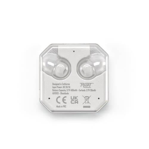 Ghostbuds Ohrhörer aus rABS, 400 mAh. 6 Stunden Wiedergabezeit