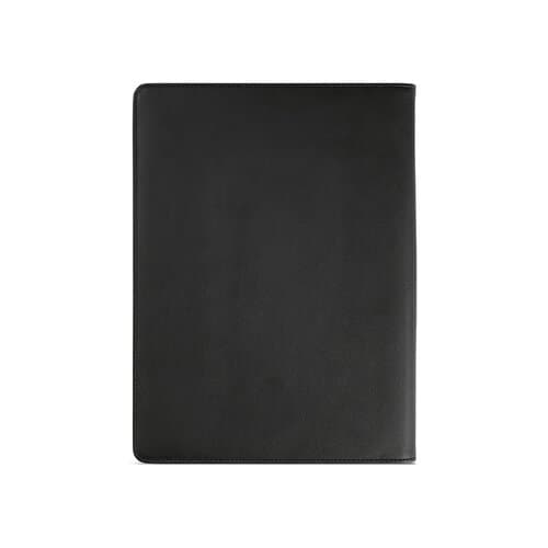 Orwell A4-Mappe aus rPU. Notizblock mit 64-seitigem FSC und Reißverschluss