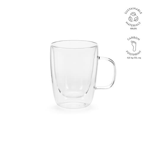 Elbe 350 Tasse aus Borosilikatglas, 300ml