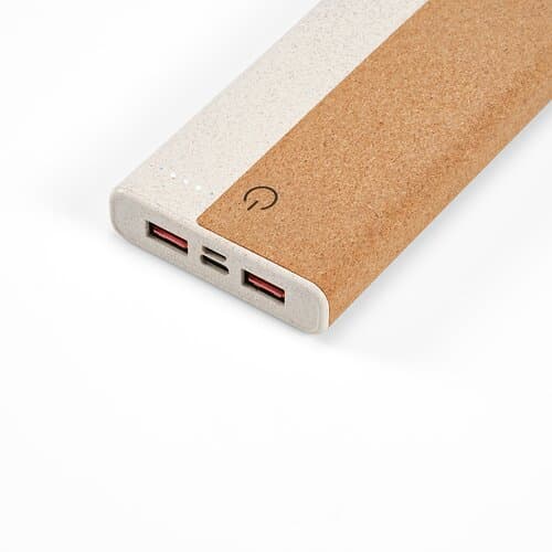 Archimedes Powerbank Batterie Kork 10 000 mAh