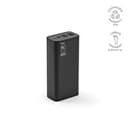 Hertz Powerbank aus rABS mit 30000 mAh. LED-Anzeige. Lädt auch Laptops