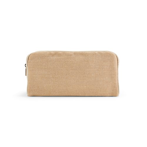 Rio Kulturtasche aus 260gsm Jute mit Reißverschluss