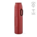 Flinders Thermos recy.Edelstahl, 1080 ml. Mit 2 Bechern und Karabiner