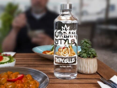 Glasflasche Alva - 1,0 l