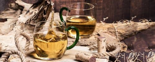 Weinseidel grüner Henkel - 25 cl