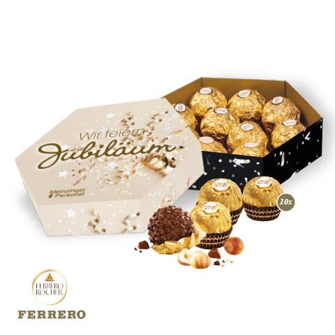 Süße Präsentbox "Maxi" mit Ferrero Rocher