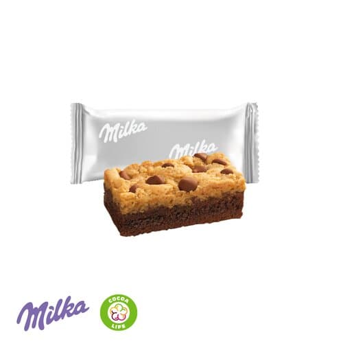 MILKA MINI KUCHEN IN WERBEBOX - Milka Choco Brookie