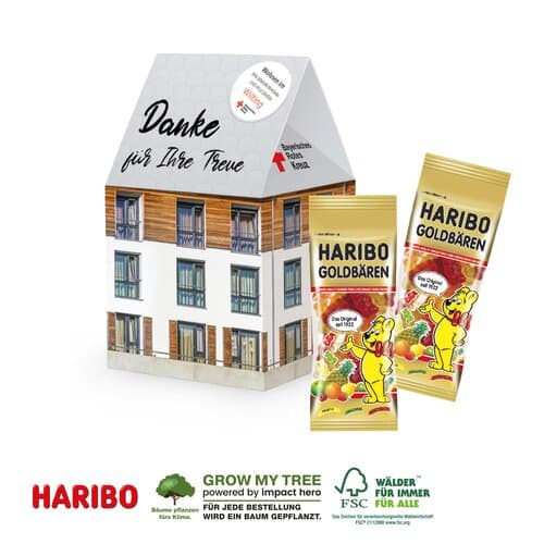 3D PRÄSENT „HAUS” - Haribo Goldbären