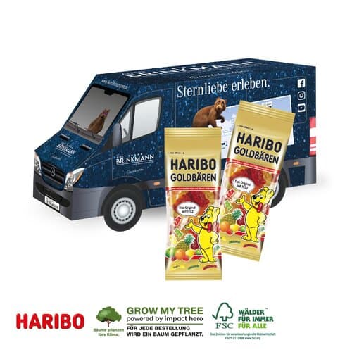 3D PRÄSENT „TRANSPORTER” - Haribo Goldbären