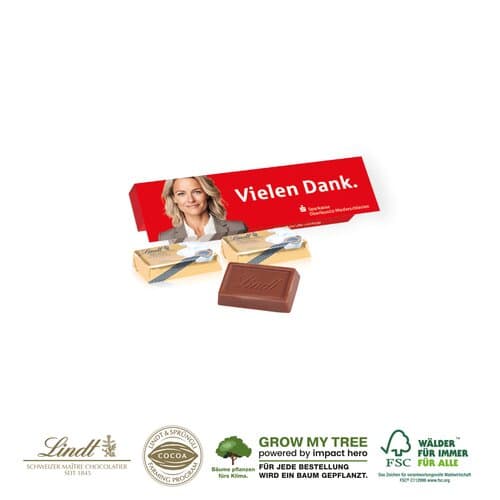 LINDT SCHOKOTÄFELCHEN, 2ER