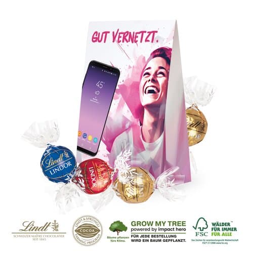 WERBETASCHE MIT SÜßER FÜLLUNG - Pralinés von Lindt Lindor