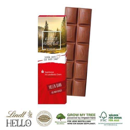 SCHOKOLADENTAFEL LINDT HELLO - Vegane Schokoladentafel von Lindt „HELLO“