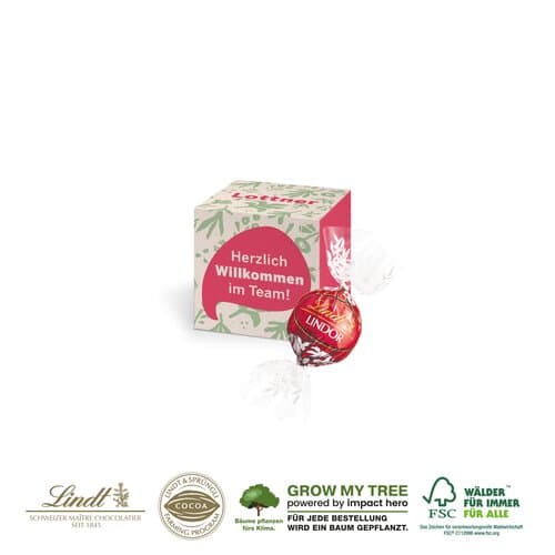 WERBEWÜRFEL - Lindt Lindor Pralinés