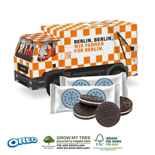 3D PRÄSENT „LKW” - OREO Schokokekse