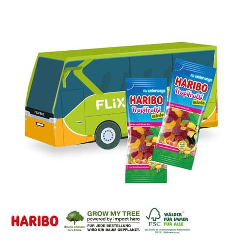 3D PRÄSENT „BUS” - Haribo Tropifrutti