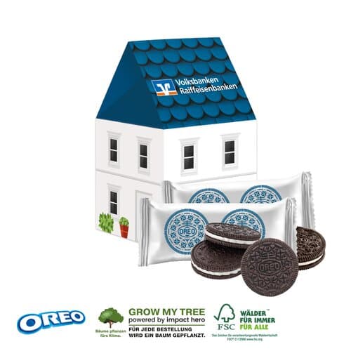 3D PRÄSENT „HAUS” - OREO Schokokekse