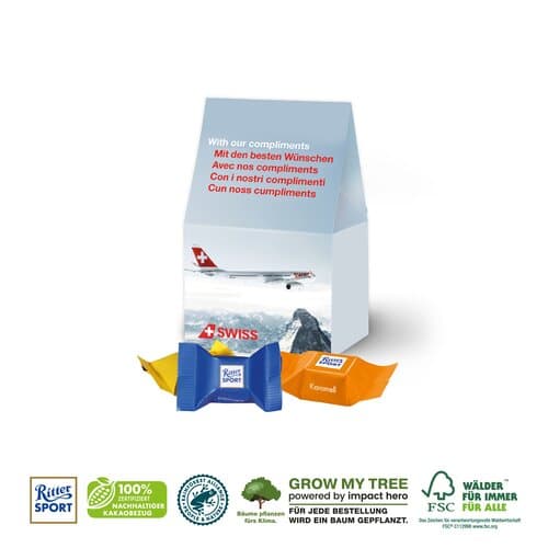 WERBEPRÄSENT „SELECTION MINI“ - Ritter SPORT Schokowürfel