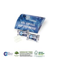 WERBEBRIEFCHEN FRESH - Wrigleys Extra Professional White Kaugummi