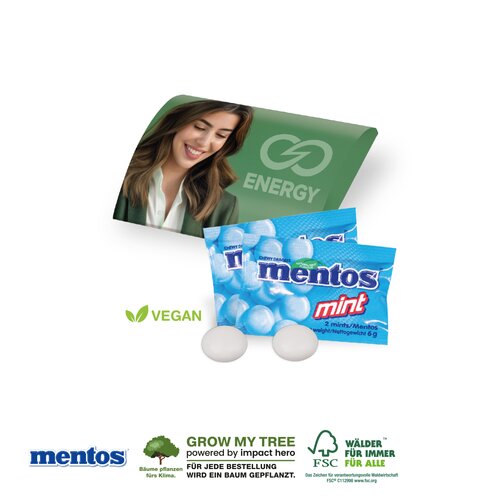 WERBEBRIEFCHEN „FRESH” - Mentos mint