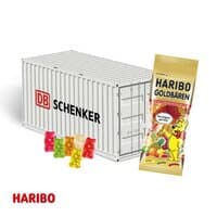 3D Präsent Container mit Haribo Goldbären