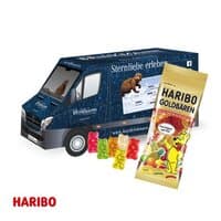 3D Präsent Transporter mit Haribo Goldbären