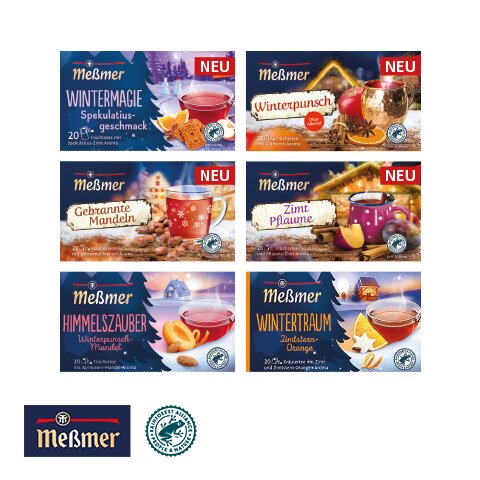 Tee-Haus „Mini“ mit Meßmer Tee