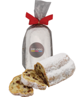 Christstollen 250gr mit bedruckten Aufkleber