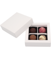 Pralinenbox 4er Confiseriepraline