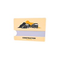 Name Badge James single Needle Print in full color