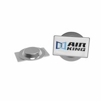 Pin Metal with magnet Rectangular 19 x 11 mm