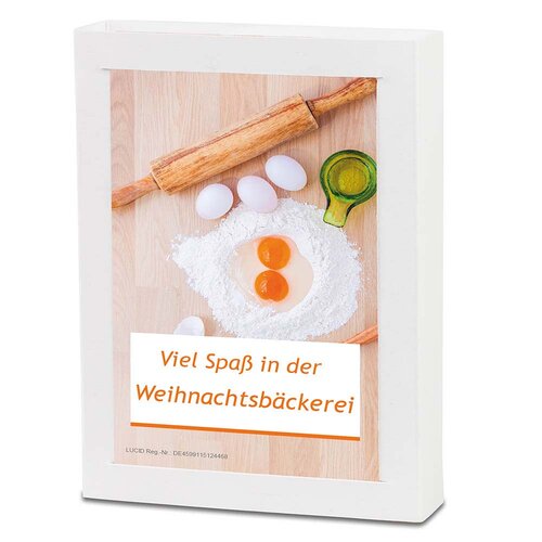 Backförmchen in Slide-Box - Xmas Standardmotiv
