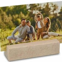 Bildhalter aus Holz - Weihnachten