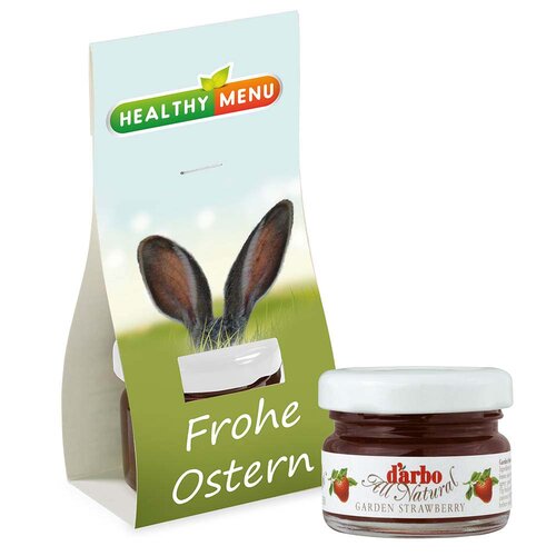 Konfitüre in Überreichverpackung