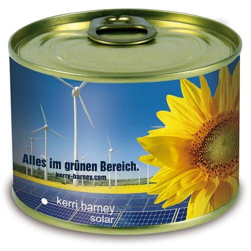 Natur-Konserve mit Samen