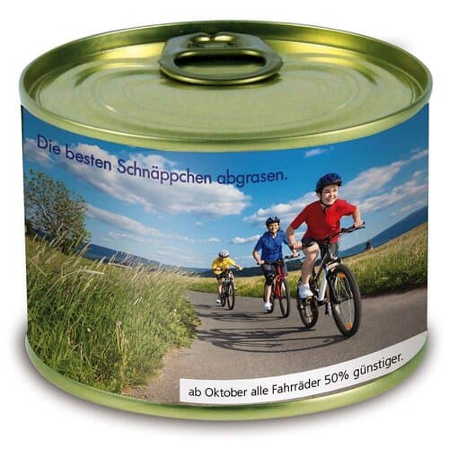 Natur-Konserve mit Samen