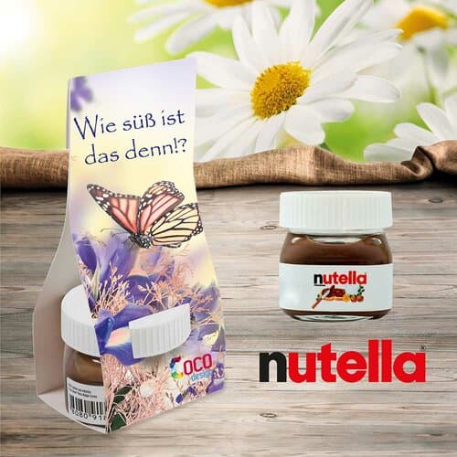 Nutella in Überreichverpackung