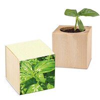 PflanzHolz mit Samen GraspapierBanderole