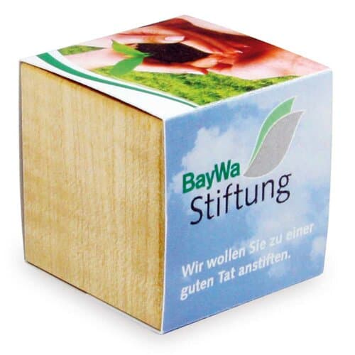 Pflanz-Holz mit Samen