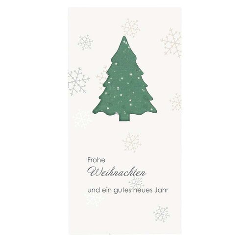 Samenpapier-Karte Fichte - Standardmotiv