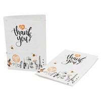 Samenpapier DIN A6  Klappkarte