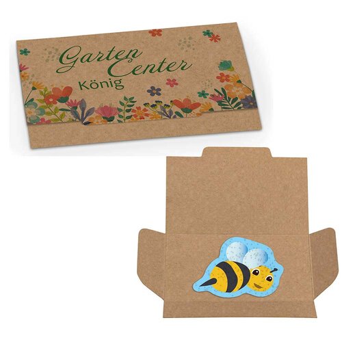Samenpapier lustige Tierchen