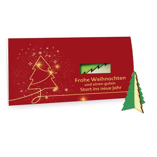 Steckfiguren-Karte Filz - Standardmotiv