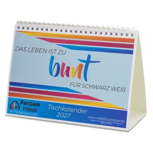 Ausmal-Tischkalender
