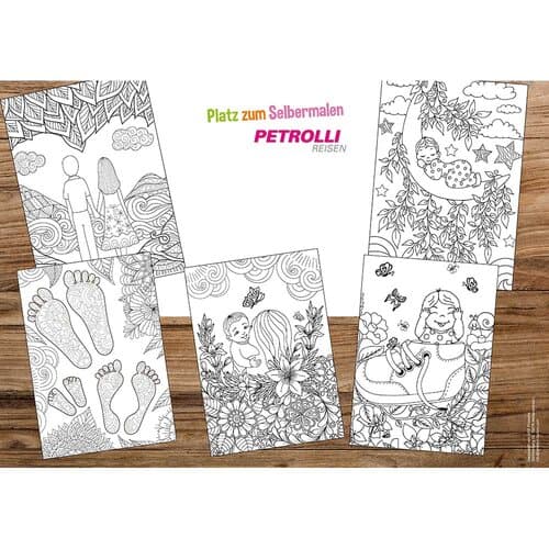 Ausmalbögen-Set