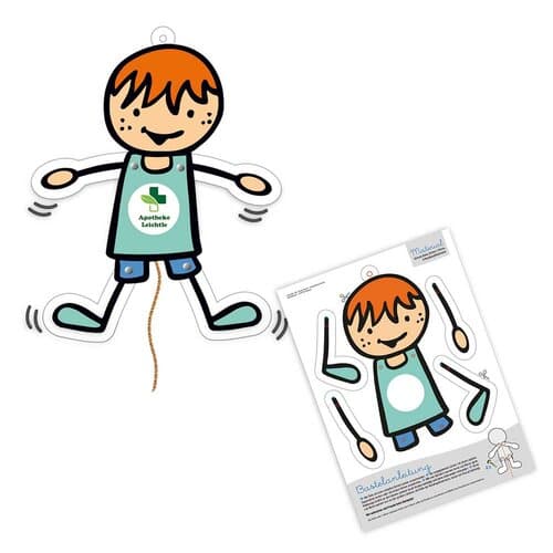 Hampelfiguren-Bastelset A4