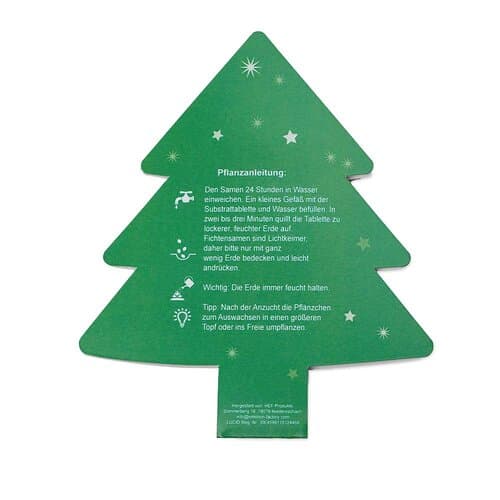 Klappkärtchen Tannenbaum