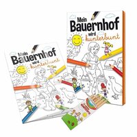 Malbuch  MalSet A6  Bauernhof